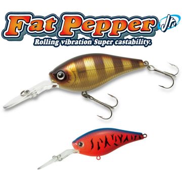 Vobler Fat Pepper JR F 5.5cm 9G FPJ-249PS Orange Tiger