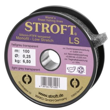 Fir Stroft LS, Transparent, 25m (Diametru fir: 0.12 mm)