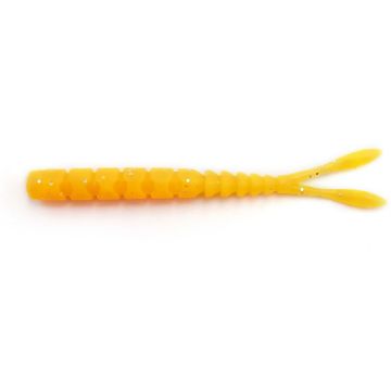 Grub Mustad Aji Micro Pilo, Orange Glow Glitter, 5cm, 15buc/plic