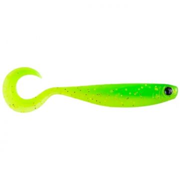 Shad Mustad Mezashi Curly Tail Minnow, Chart&Chart, 9cm, 6buc