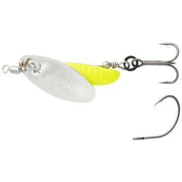 Lingurita Rotativa Savage Gear Spinner Grub Sinking Nr.2, Silver Yellow, 5.8g