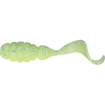 Naluca Jackall Good Meal Grub, Hot Lime Glow Chartreuse, 3.8cm, 8buc Naluca Jackall Good Meal Grub, Hot Lime Glow Chartreuse, 3.8cm, 8buc