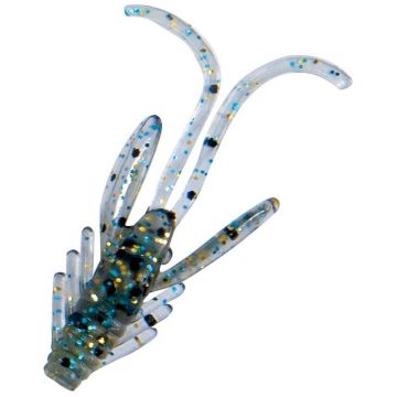 Nimfa Nomura Baby Creature, Light Blue Silver Glitter, 2.5cm, 10buc