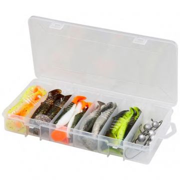 Set Naluci Savage Gear Cannibal 5.5cm/6.8cm (Model S), Mixed Colors, 36buc/set