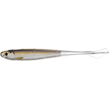 Shad Live Target Ghost Tail Minnow Drophot, Silver/Brown, 11.5cm, 4buc