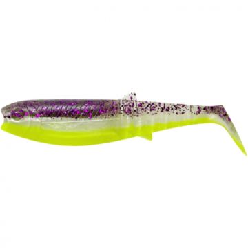 Shad Savage Gear Cannibal Shad, Purple Glitter Bomb, 6.8cm, 3g, 5buc