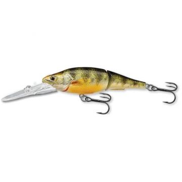 Vobler Live Target Yellow Perch Jointed D, Metallic/Gloss, 7.3cm, 11g