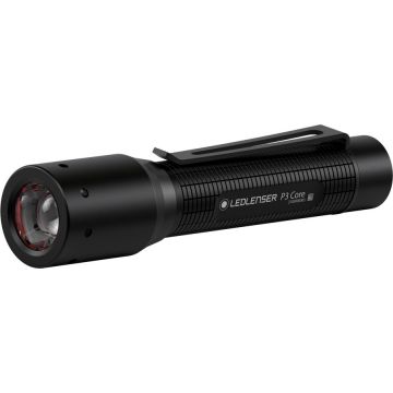 Lanterna de Mana Led Lenser P3 Core, Black, 90 Lumeni