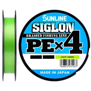 FIR TEXTIL SUNLINE SIGLON PE X4 LIGHT GREEN 150M