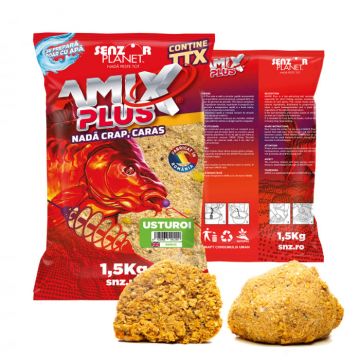 GROUNDBAIT SENZOR PLANET AMIX PLUS USTUROI 1.5KG