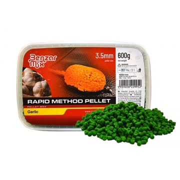 Pelete Benzar Mix Method Rapid Pellet, 3.5mm, 600g (Aroma: Mango - Butiric)