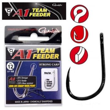CARLIGE GAMAKATSU A1 TEAM FEEDER STRONG 10BUC