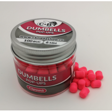 Dumbells Pop-ups Capsuna 6mm 100 Buc.