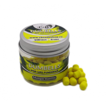Dumbells Pop-ups Fumigena 6mm 100 Buc.