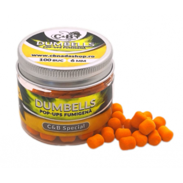 Dumbells Pop-ups Fumigena CB Special 6mm 100 Buc.