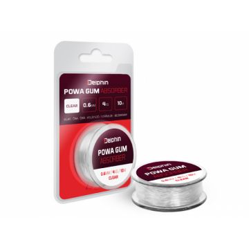 ELASTIC DELPHIN POWER GUM ABSORBER CLEAR 1.2MM