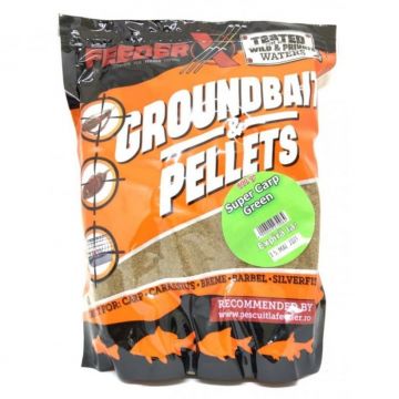 FEEDERX SUPER CARP GREEN 800G