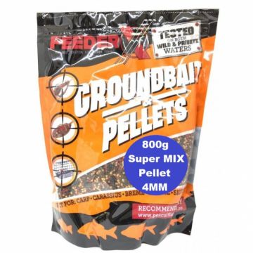 FEEDERX SUPER MIX PELLET 4MM 800G