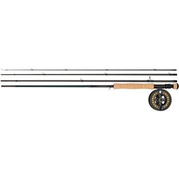 Kit Daiwa Trout Fly Combo clasa 5/6, 4 tronsoane
