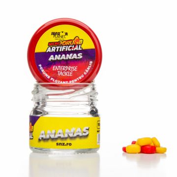 MICRO PORUMB ARTIFICIAL FLOTANT ANANAS 10BUC