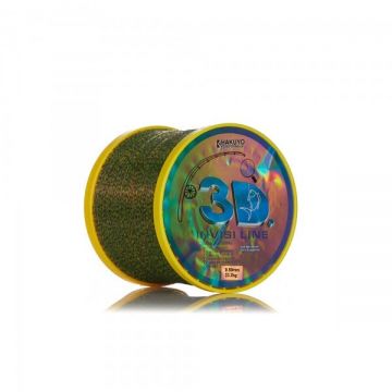 MONOFILAMENT HAKUYO INVISILINE 3D - 1200M