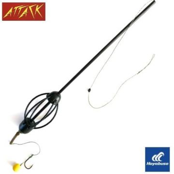 MONTURA ATTACK CU MOMITOR SI TUB ANTITANGLE + POP-UP 50G NR.10