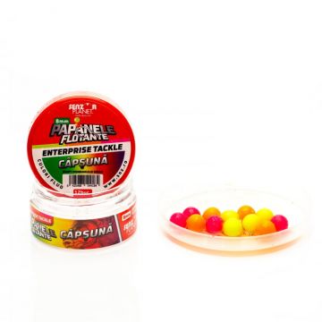 PAPANELE FLOTANTE SENZOR PLANET ENTERPRISE TACKLE CAPSUNA 8MM 12BUC