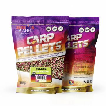 PELETE SENZOR PLANET CRAP CARAS 4MM 800G