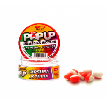POP-UP DUMBELLS BICOLOR  6mm 15g