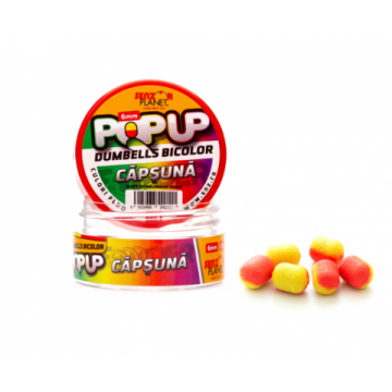 POP-UP DUMBELLS BICOLOR  6mm 15g