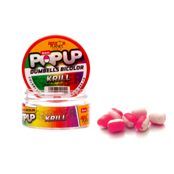 POP-UP DUMBELLS BICOLOR KRILL 6mm 15g