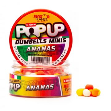POP-UP DUMBELLS MINIS MIX CULORI ANANAS 4-5MM 10G