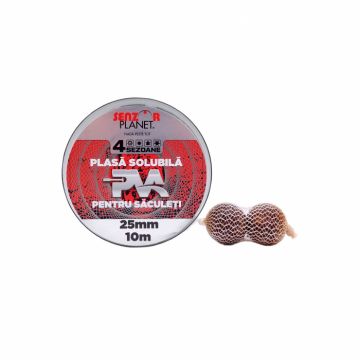 REZERVA PVA SENZOR PLASA SOLUBILA PENTRU SACULETI 25MM 10M
