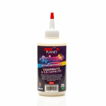 SPLASH ACTIVATOR PVA BAG TIGERNUTS  SALMON OIL 250ML