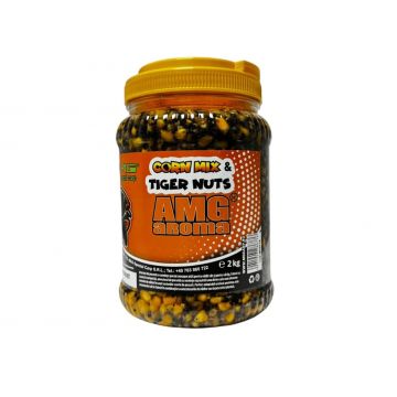Amestec de porumb cu cu alune tigrate si seminte, 2kg (Aroma: AMG Aroma)