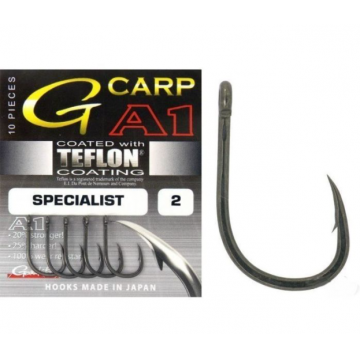 Carlige Gamakatsu A1 G-Carp Specialist Teflon Coating, 10buc plic