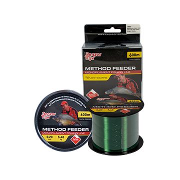 FIR BENZAR METHOD FEEDER MONO DARK GREEN 600M 0.20