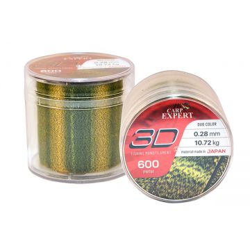 FIR CARP EXPERT 3D 600M/SPOOL CAMOUFLAGE 0.20MM FIR CARP EXPERT 3D 600M/SPOOL CAMOUFLAGE 0.20MM