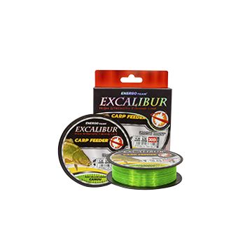 Fir Excalibur Feeder Fluo Galben-verde Camou 300m