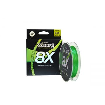 FIR TEXTL WIZARD 8X LIME GREEN 0,30 MM 26,37KG 135M