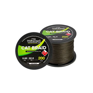 FIR WIZARD CAT BRAID 0,80MM 200M 92,8KG FIR WIZARD CAT BRAID 0,80MM 200M 92,8KG