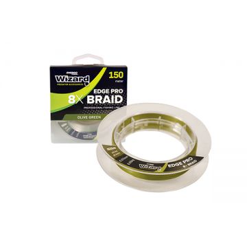 FIR WIZARD EDGE PRO 0.16MM OLIVE GREEN 8X BRAID 150M 14,82K FIR WIZARD EDGE PRO 0.16MM OLIVE GREEN 8X BRAID 150M 14,82K