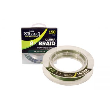 FIR WIZARD ULTIMA 8X 0.23MM MOSS GREEN BRAID 150M 18,62KG