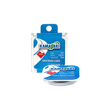 KAMASAKI SUPER BRAID LEADER 10M 0.10MM 7,4KG