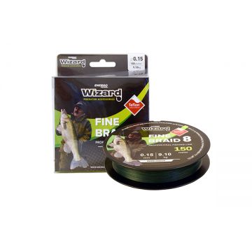 L&K FINE BRAID 8 0,18 150M 10,3KG DARK GREEN
