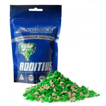 Pelete Formax Elegance Additive Sinking Crumbs, 150g (Aroma: Parmesian Cheese Red-Yellow-Green)
