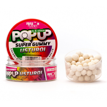 POP-UP USTUROI (ALB) 6-8-10mm 30g