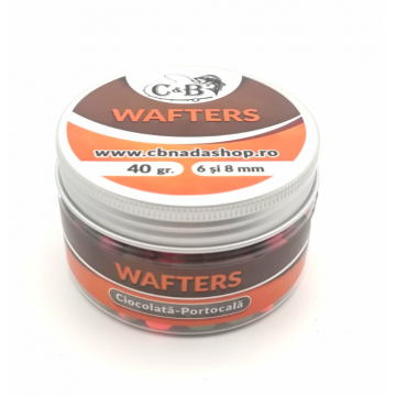 Wafters Ciocolata -Portocala 6 8mm 40 Gr.