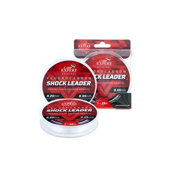 CARP EXPERT FLUOROCARBON SHOCK LEADER 0.25MM-0.55M