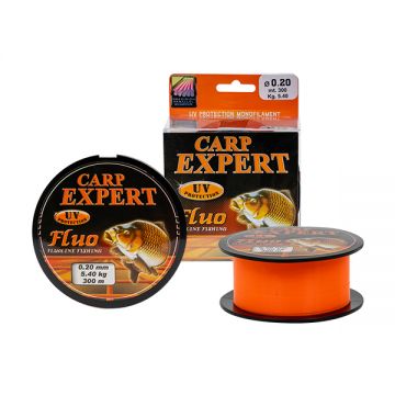 Fir Carp Expert UV Fluo-Orange 0,25mm 300m